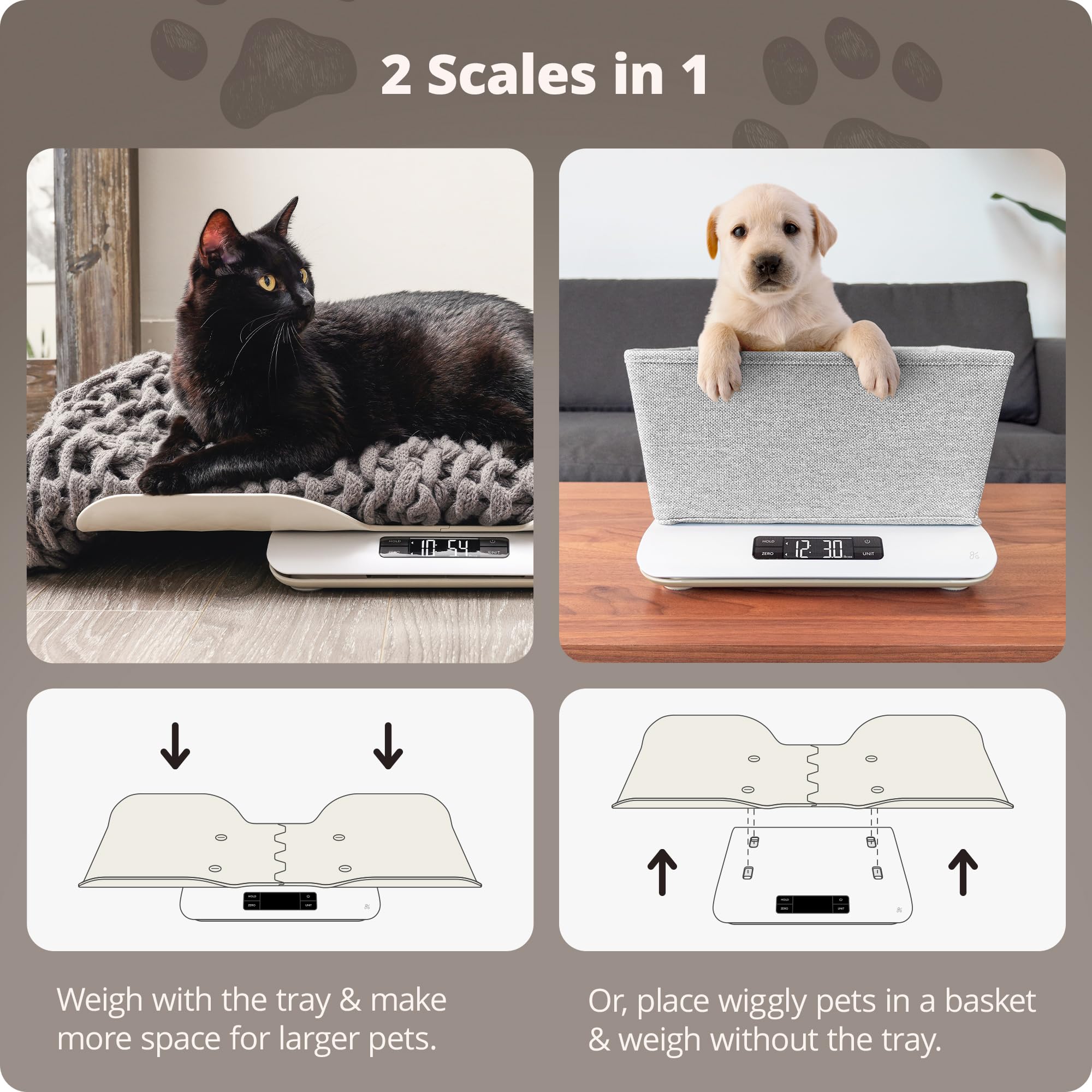 Snapklik.com : Greater Goods Digital Pet Scale, Accurately Weigh Your ...