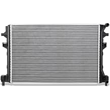 DNA MOTORING Front Fatctory OE Style Radiator Compatible With Jetta 2019-2020/1.4T, 13617, OEM-RA-13617