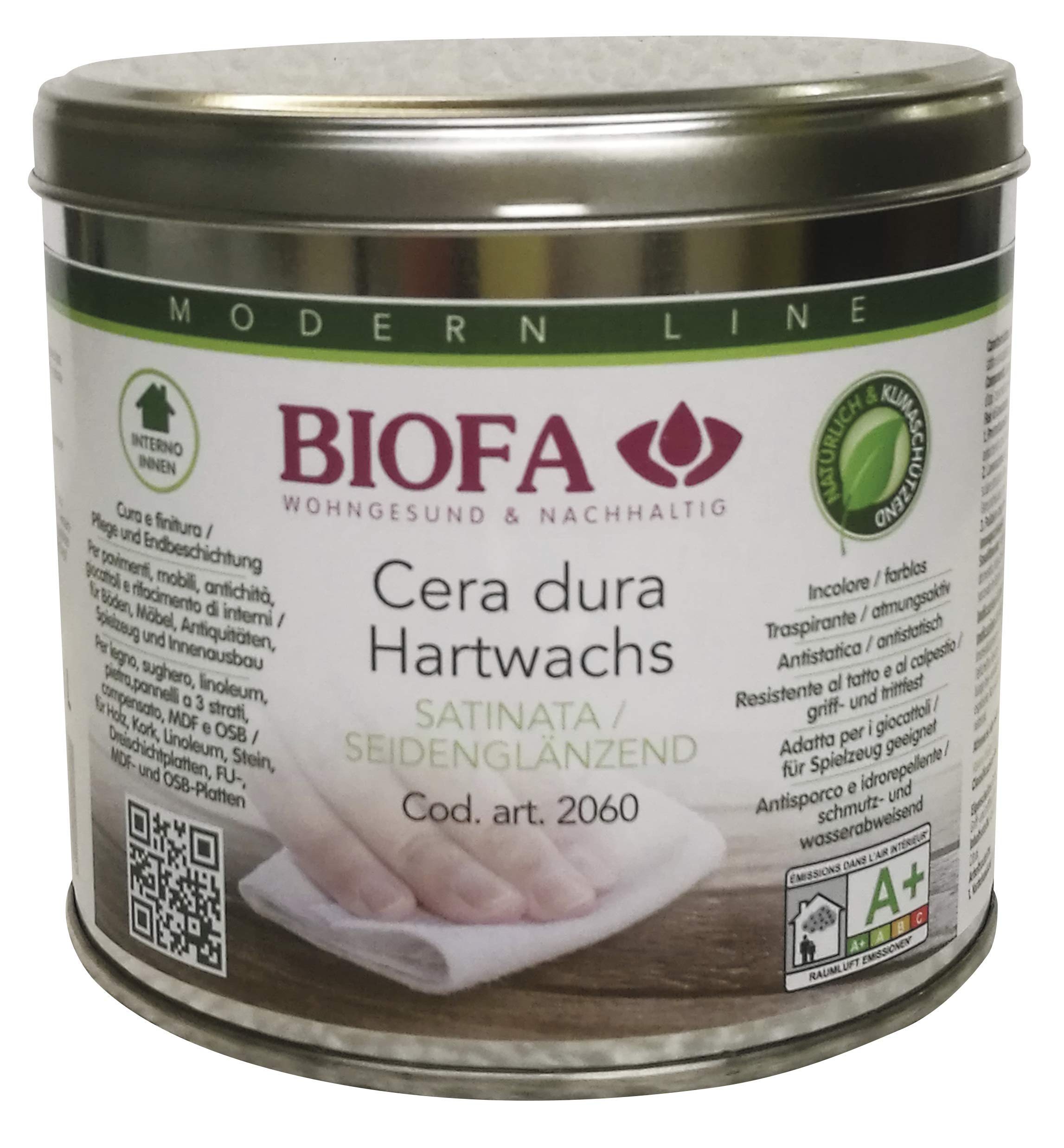 BIOFA 2060 Cera dura universale naturale (250 ML)