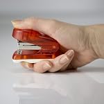 Officemate OIC Mini Stapler avec 1000 Agrafes standard, Livré en couleurs assorties - Rouge/orange/bleu/vert/purple (97753)