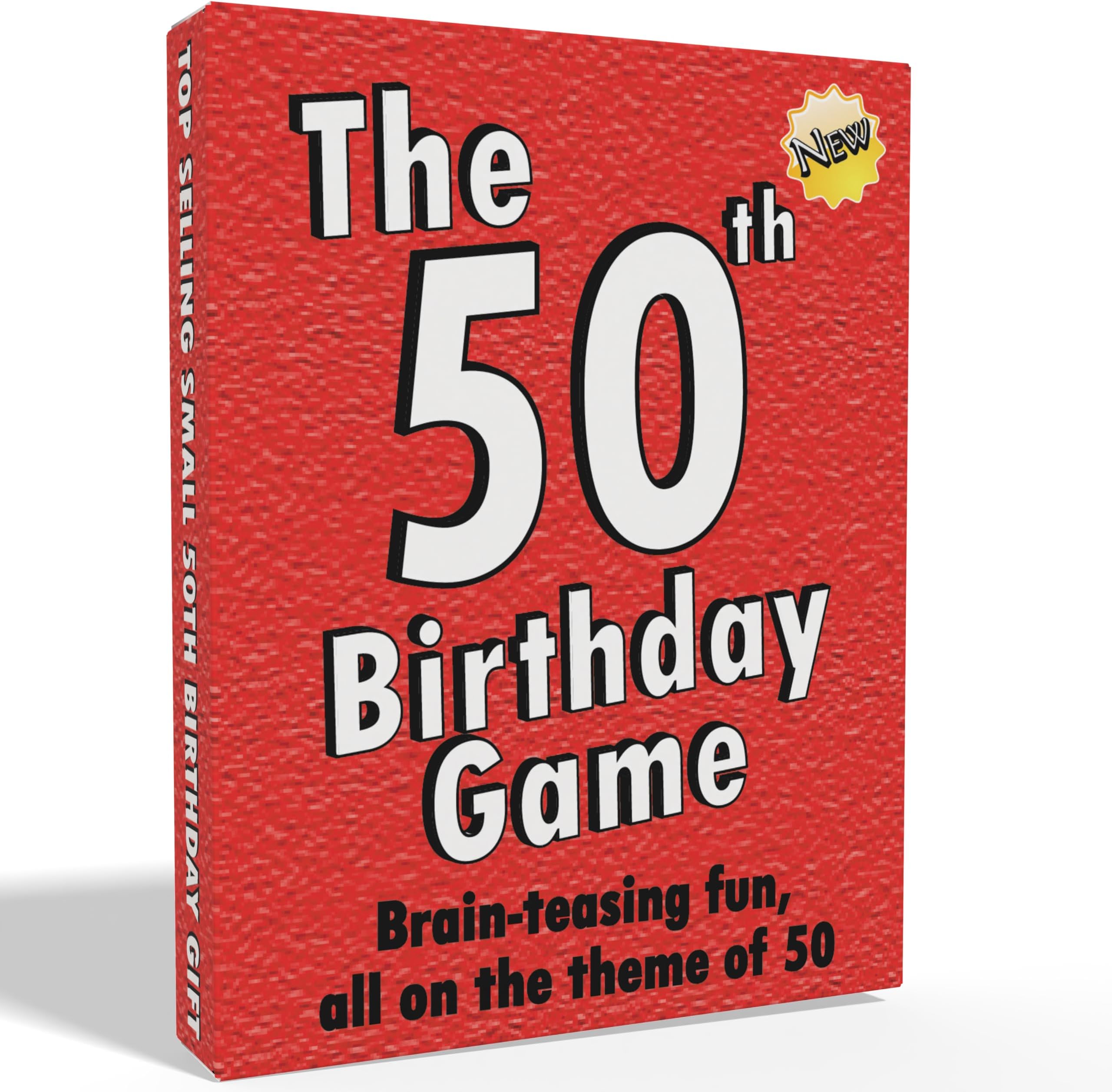 50th Birthday The Game - amusing gift idea or fun party ice breaker, especially for people turning fifty.