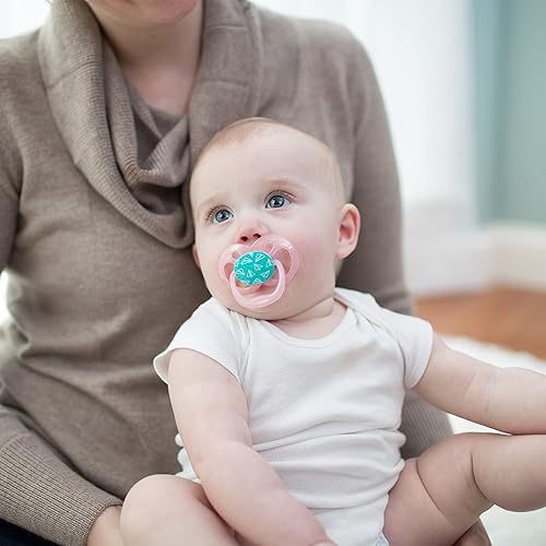 Miniatura 5 de Dr Browns Advantage - Chupete simétrico con flujo de aire color rosa paquete de 4 197-591ft