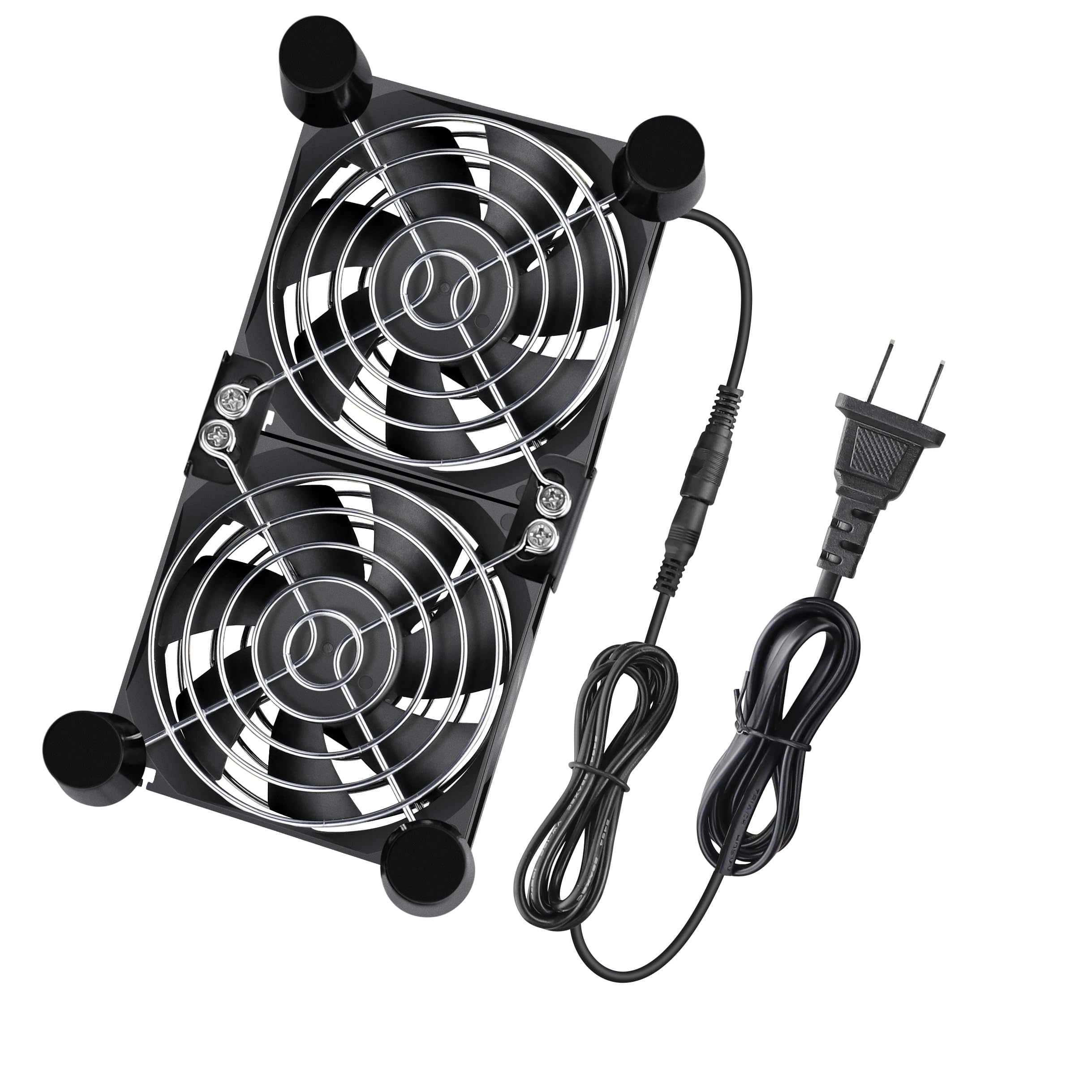 Amazon.co.jp: GDSTIME 2連ファン 2* 80mm x 25mm小型 換気扇