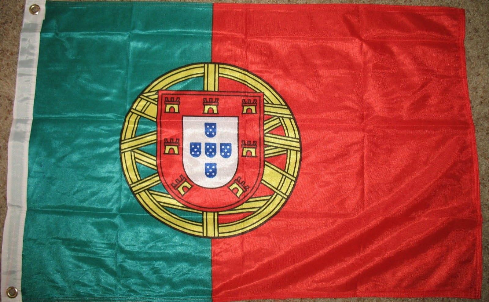 Portugal Flag 2'x3' Portuguese Country Banner