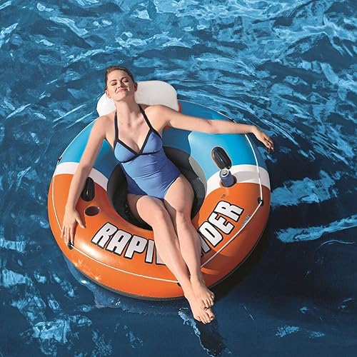 Miniatura 6 de Bestway CoolerZ Rapid Rider - Tubo inflable, naranja (paquete de 3)