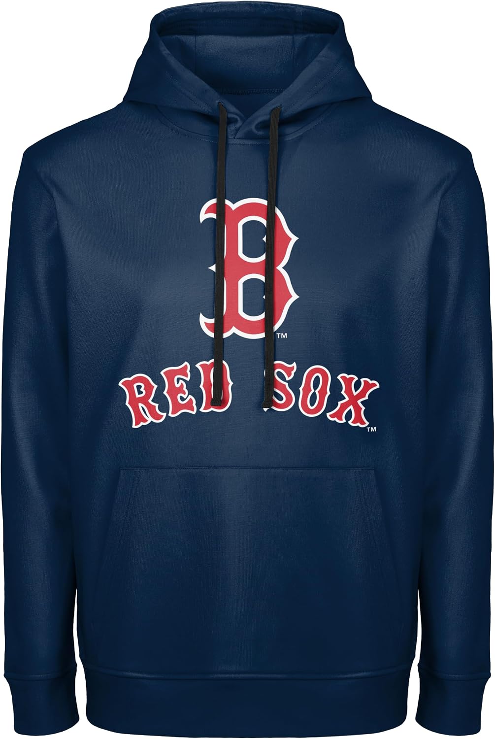 FOCO MLB Men's Official Primary Logo Wordmark Polyester Pullover Hoodie Sweatshirt