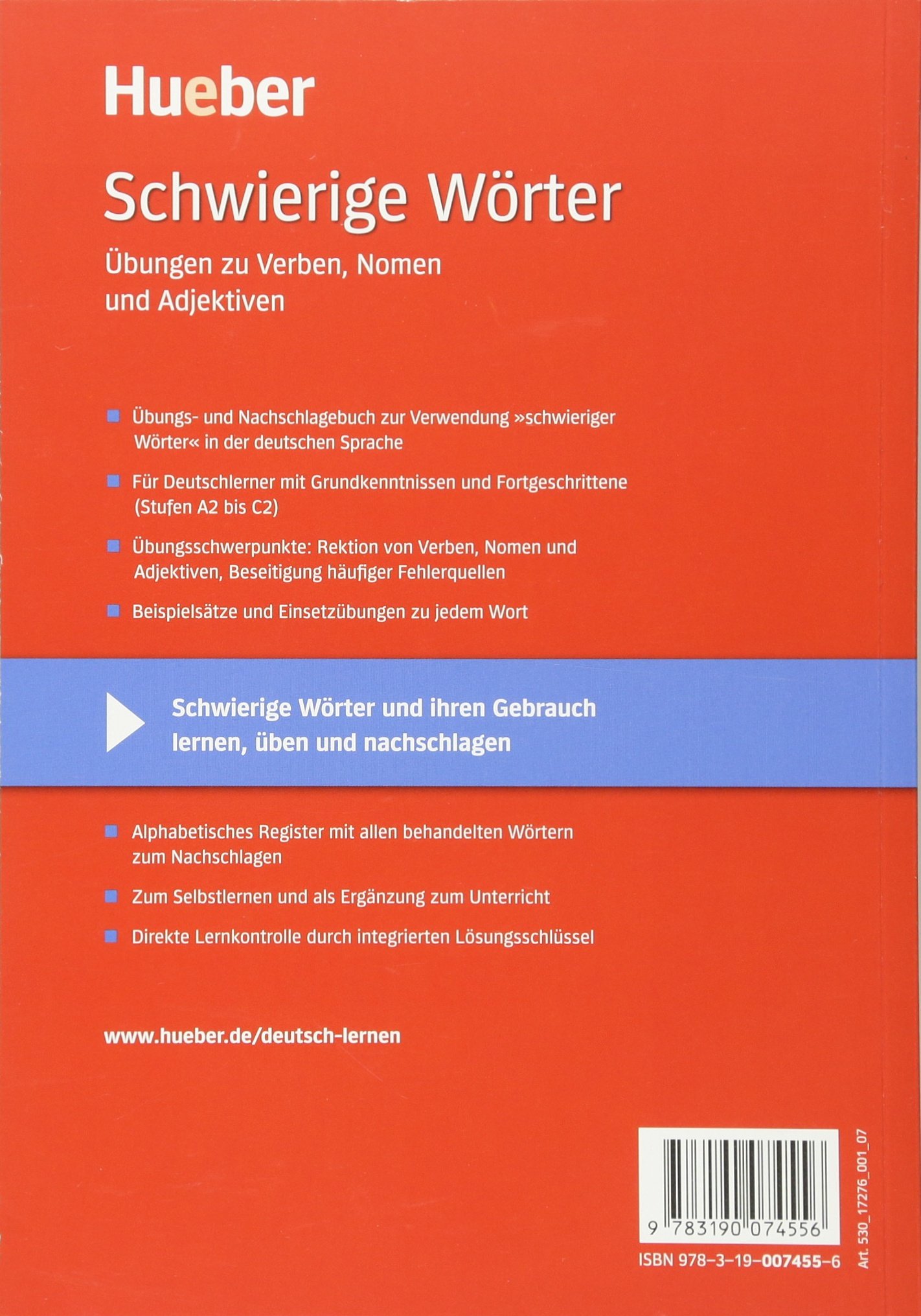 Deutsch uben 7 Schwierige Worter: Band 7: Schwierige Worter - Ubungen zu Verben, Nomen und Adj