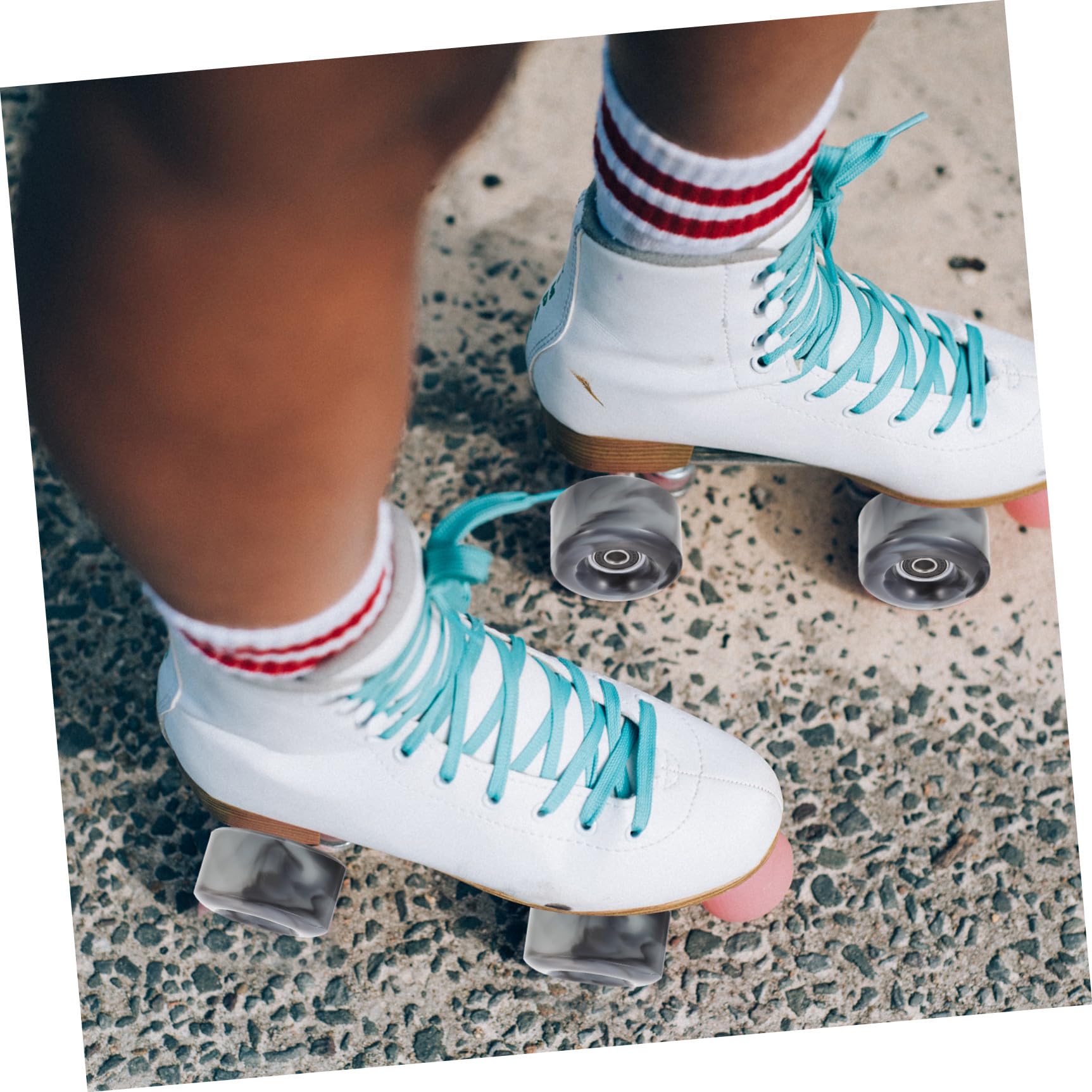 Ruedas de Repuesto para Patines de Pu, 4 Piezas, Mezcla