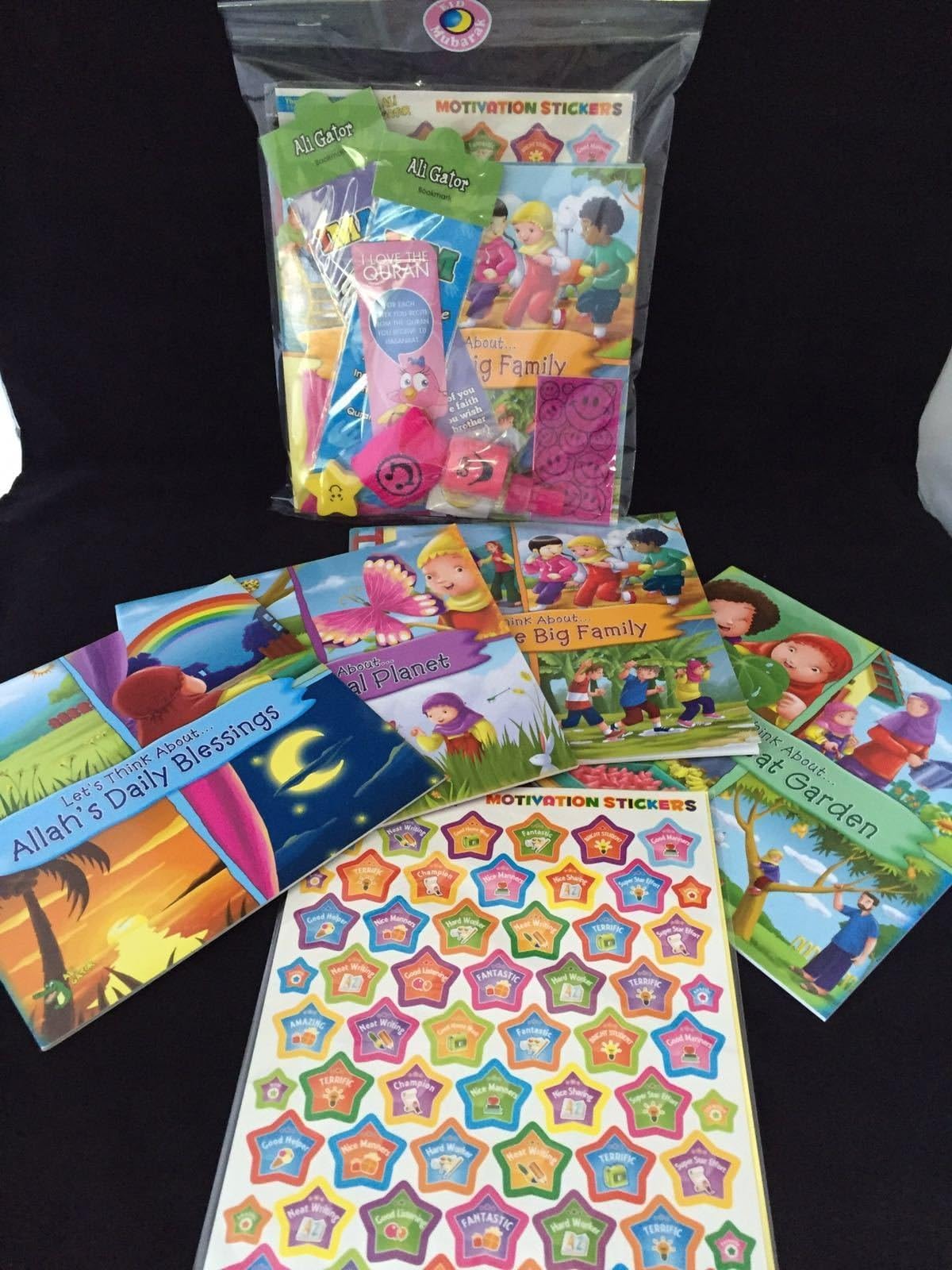 Eid Fun Goody Gift bag - Muslim Children Happy Eid Mubarak Perfect Islamic Gift