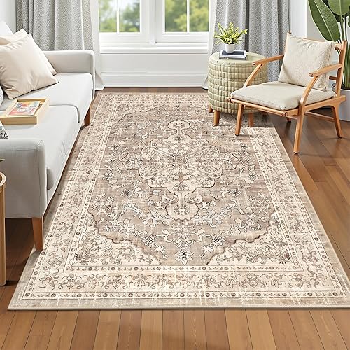 Miniatura 15 de Pauwer Tapete bohemio vintage para pasillo de 2 x 8, lavable, antideslizante, estilo rústico, para lavandería, cocina, baño, dormitorio