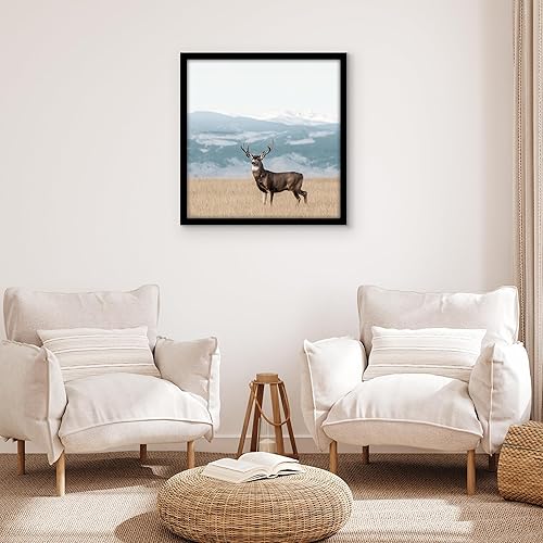 Miniatura 5 de Americanflat 28x29 Poster Frame in Black - Photo Frame with Engineered Wood Frame and Polished Plexiglass Cover - Horizontal and Vertical Formats