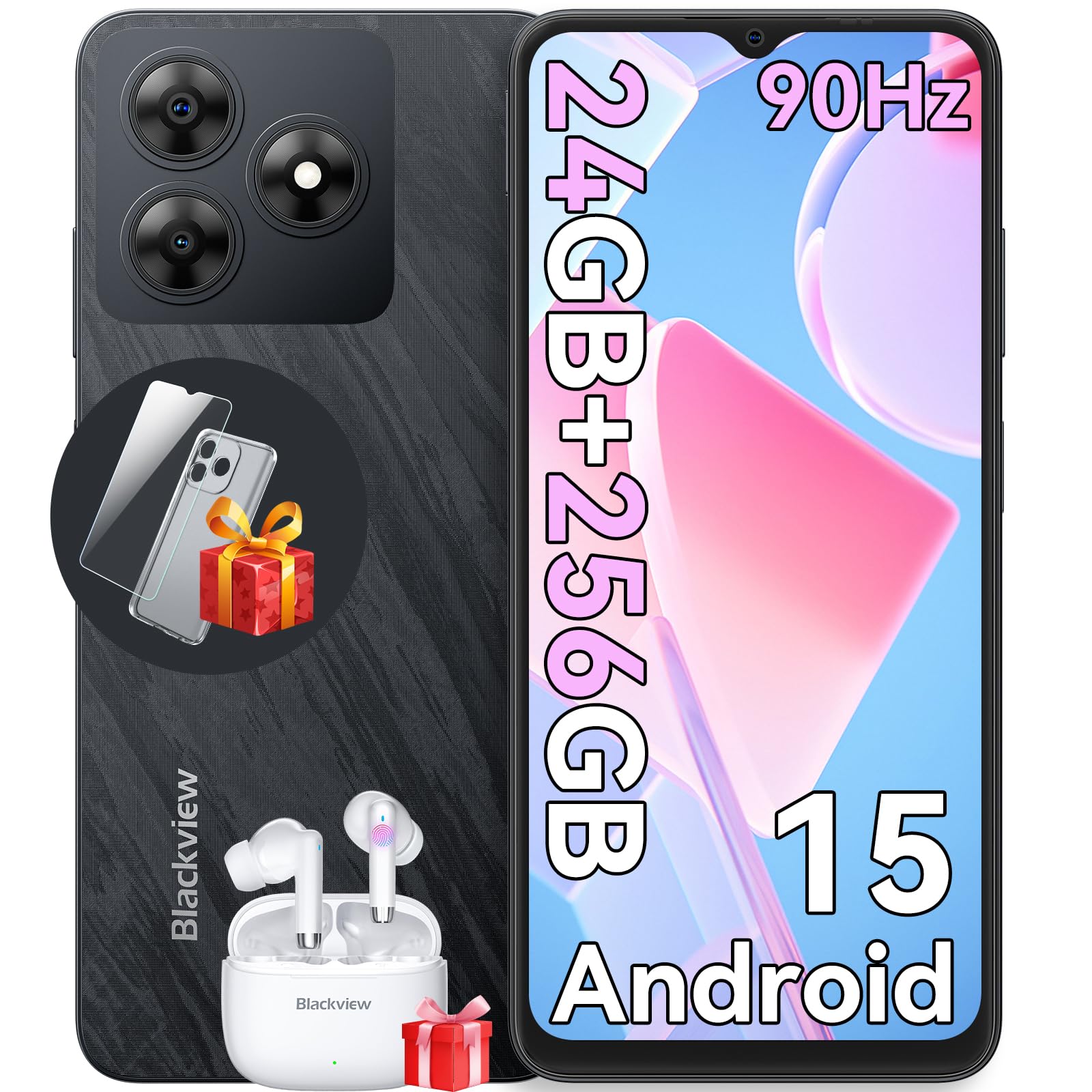 Amazon.com: Blackview WAVE 8 Unlocked Phones, Android 15