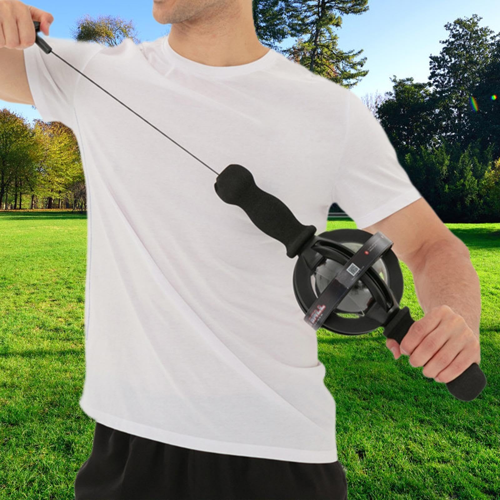 Armball Handgelenkstrainer mit Gyroskop, Tragbar, Fitnessgerät mit