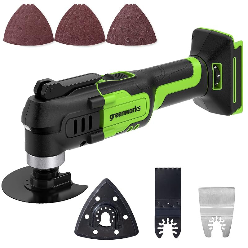 Greenworks G24MT Multitool 24V &mdash; Pronto se hai gi&agrave; batterie Greenworks