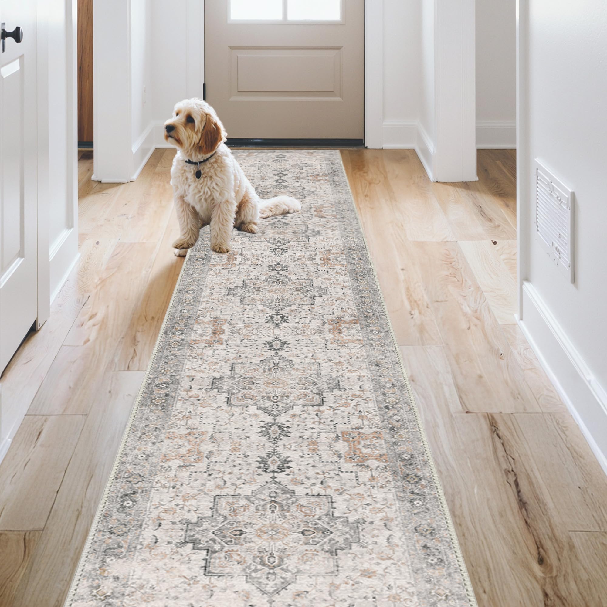 Amazon.com: GENIMO 3x12 Runner Rugs for Hallway, Machine Washable