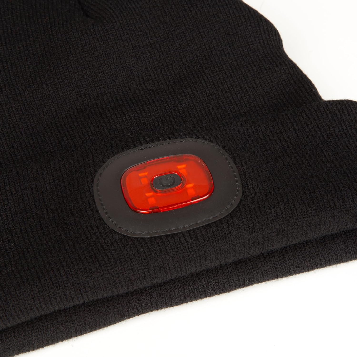 Unisex Beanie with Light, USB Rechargeable, Double-Layer Winter Knit Hat for Outdoor Activities - Image 6