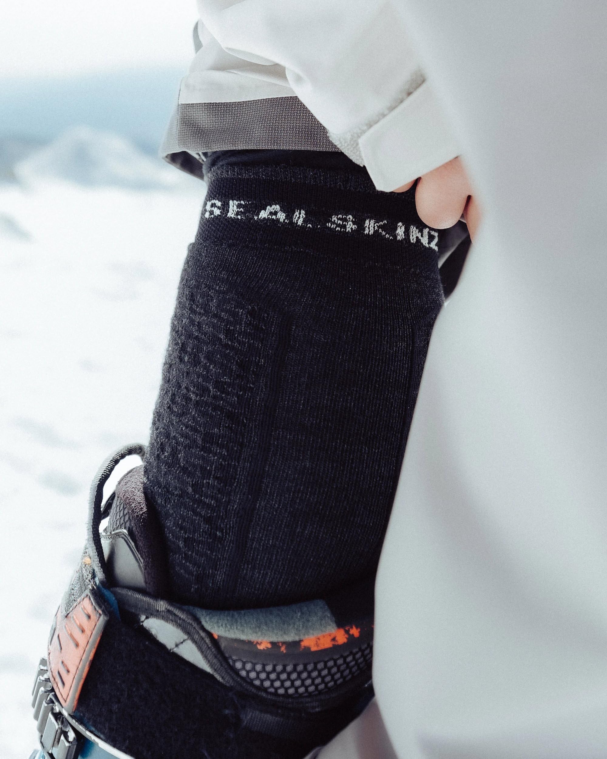 SEALSKINZ Northwold Solo Knee Length Thermal Ski Sock Northwold Solo - Calze termiche da sci, lunghezza al ginocchio Unisex - Adulto (Pacco da 1)