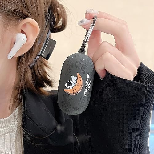 Miniatura 2 de Funda blanca con diseño de astronautas para Huawei FreeBuds SE, accesorios de protección completa para mujeres, hombres, niñas y niños