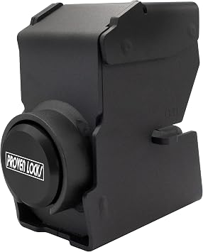 Proven Industries Model 2178 Trailer Lock, Fits 2-Inch Trailer Couplers, Made in the USA Black-Square