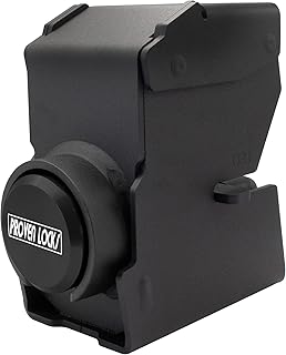 Proven Industries Model 2178 Trailer Lock, Fits 2-Inch Trailer Couplers, Made in the USA (Black-Square)
