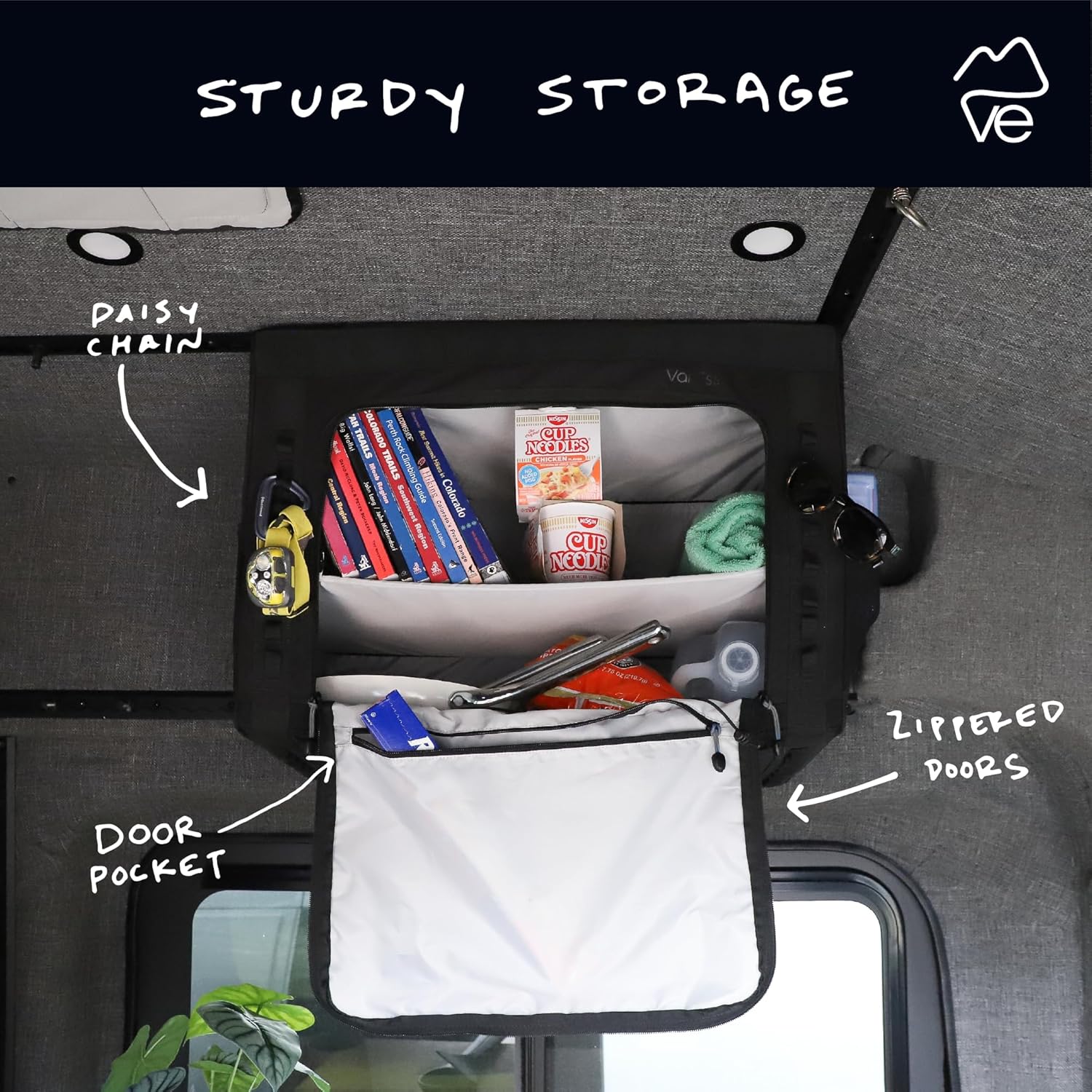 VanEssential Overhead Soft-Sided Storage Cabinet 24"