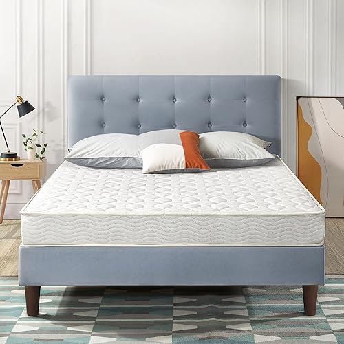Best Price Mattress Colchón híbrido de resortes interiores de 8 pulgadas, parte superior apretada, parte superior de espuma cómoda con base de