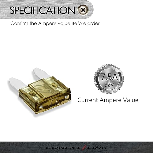 Miniatura 4 de Conext Link Fusible ATM7.5-25 ATM Paquete de 25 (7.5 Amp) (14226)