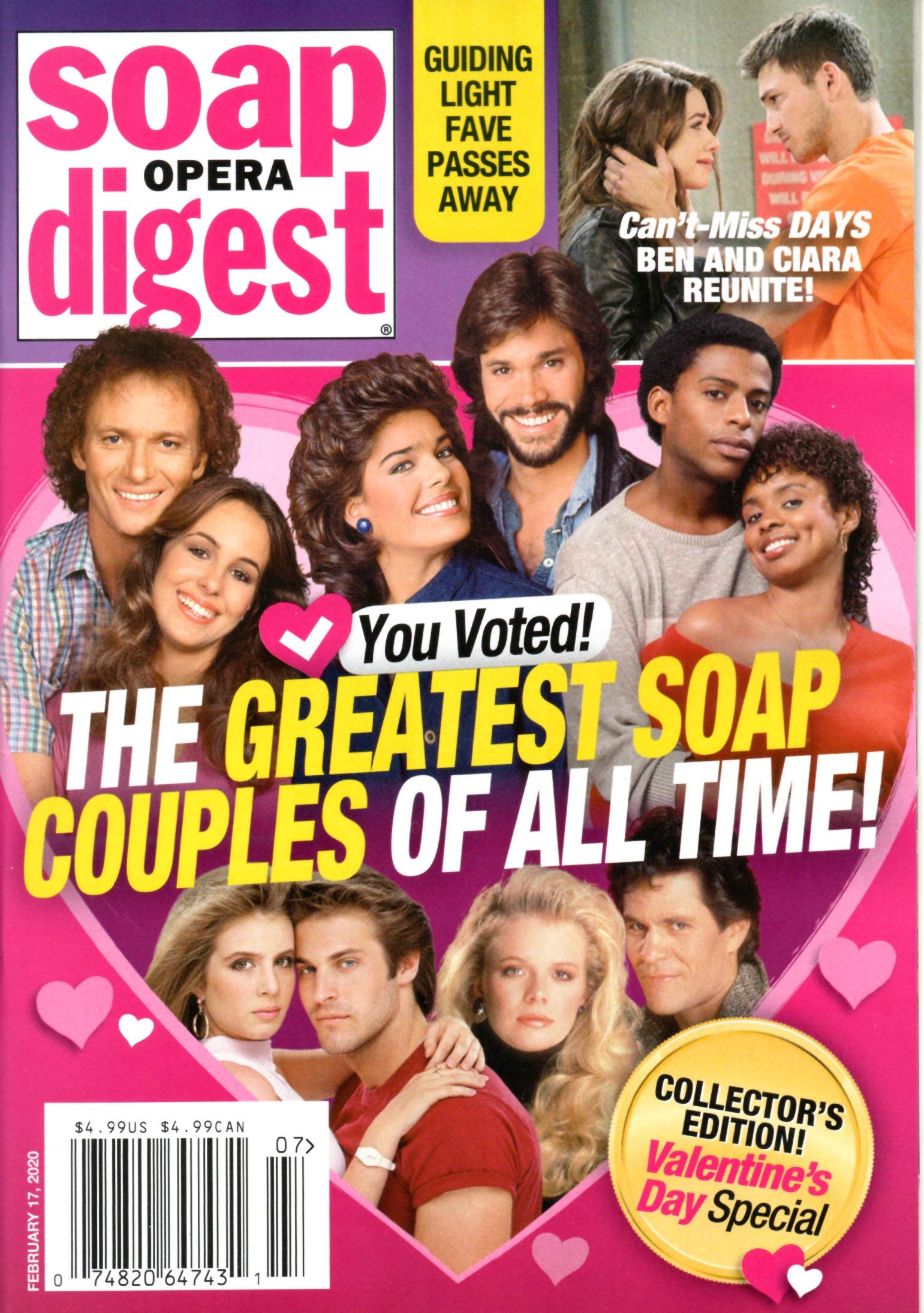 Buy Soap Opera Digest Magazine February 17 2020 The Greatest Soap