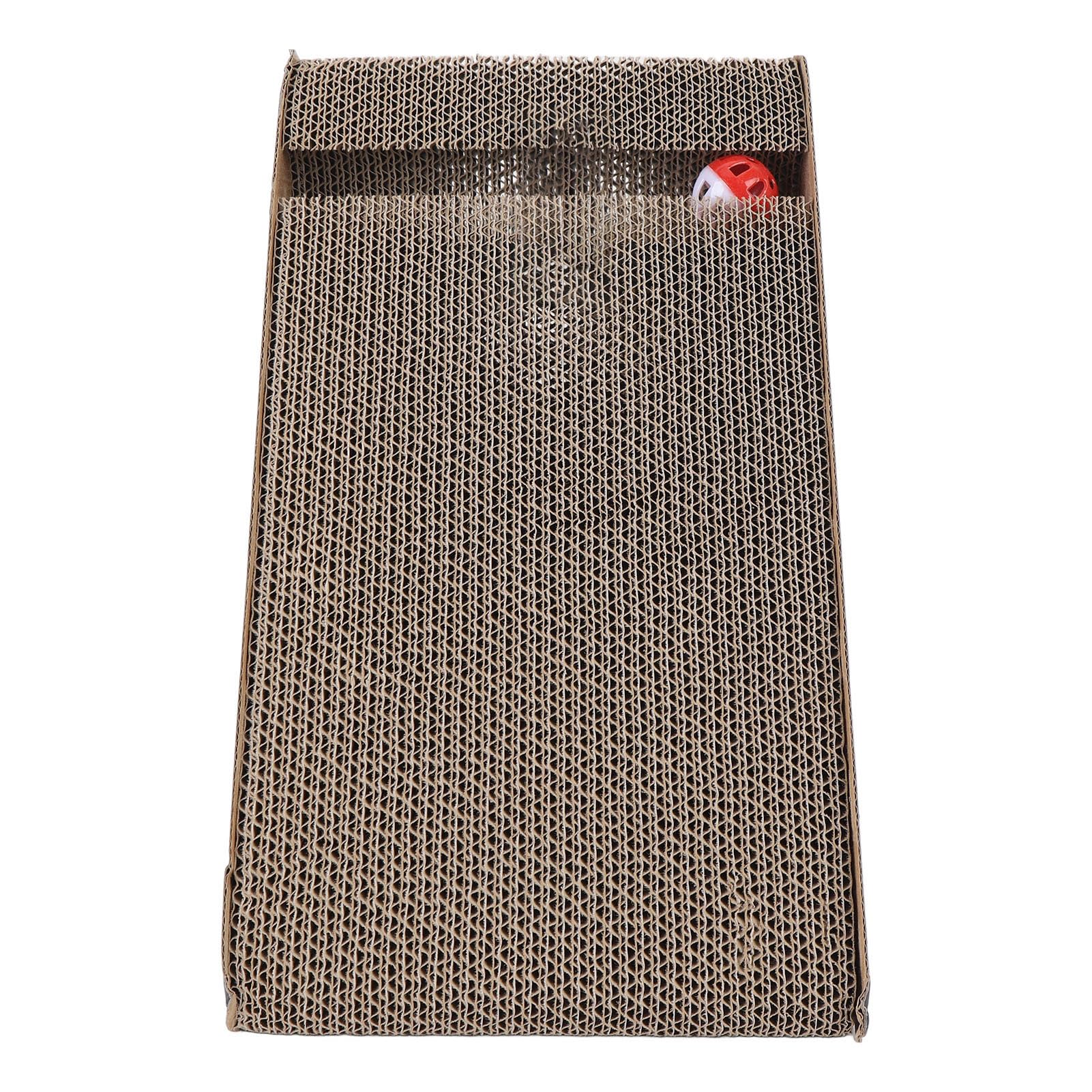 Griffoir Triangulaire en Papier ondulé pour Chat, Planche à