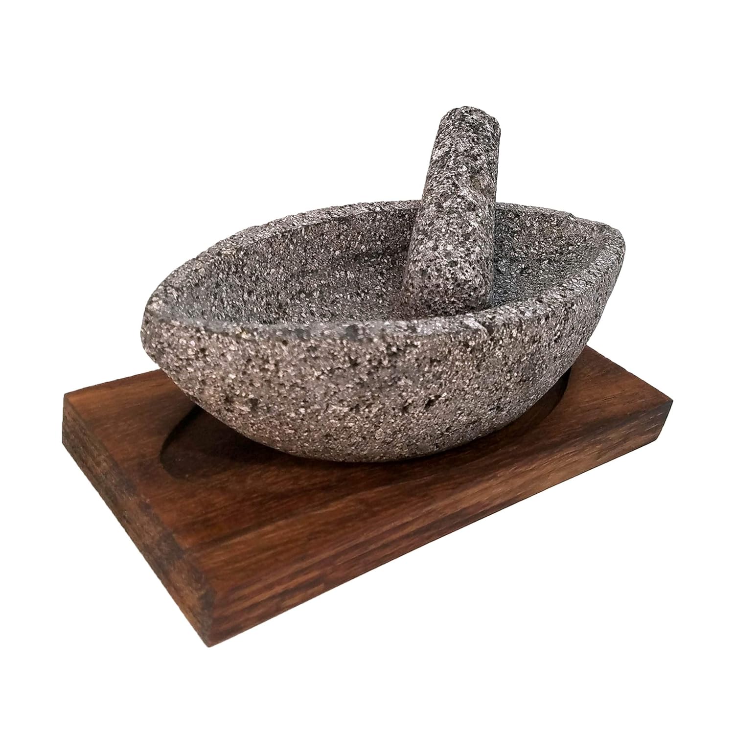 MexHandcraft Lava Rock Mortar & Pestle Sets, Serving Dishes