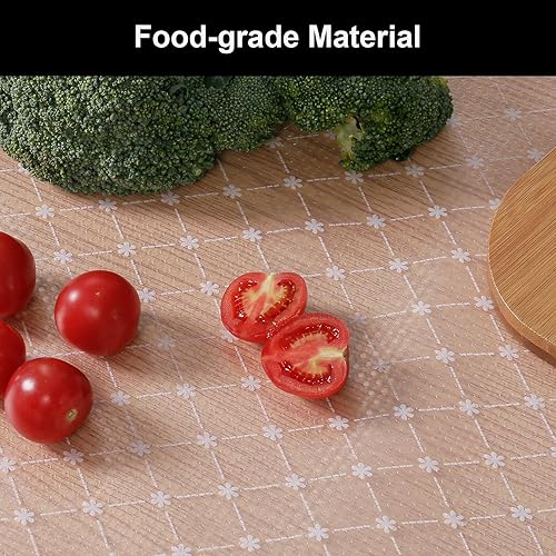 Miniatura 3 de Cooyes Revestimientos para armarios de cocina, forro de cajón de EVA no adhesivo, forro de gabinete antideslizante lavable, revestimientos de