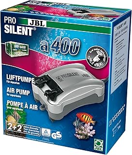 JBL ProSilent a400 Luftpumpe für Süß- und Meerwasseraquarien von 200-600 L, 6054400, 1 Stück (1er Pack)