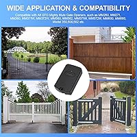 Vista 5 de Abridor de puerta de repuesto RB741 GTO abridor de puerta Mighty Mule Control remoto puerta de garaje FM135 Transmisor remoto 3 piezas controlador