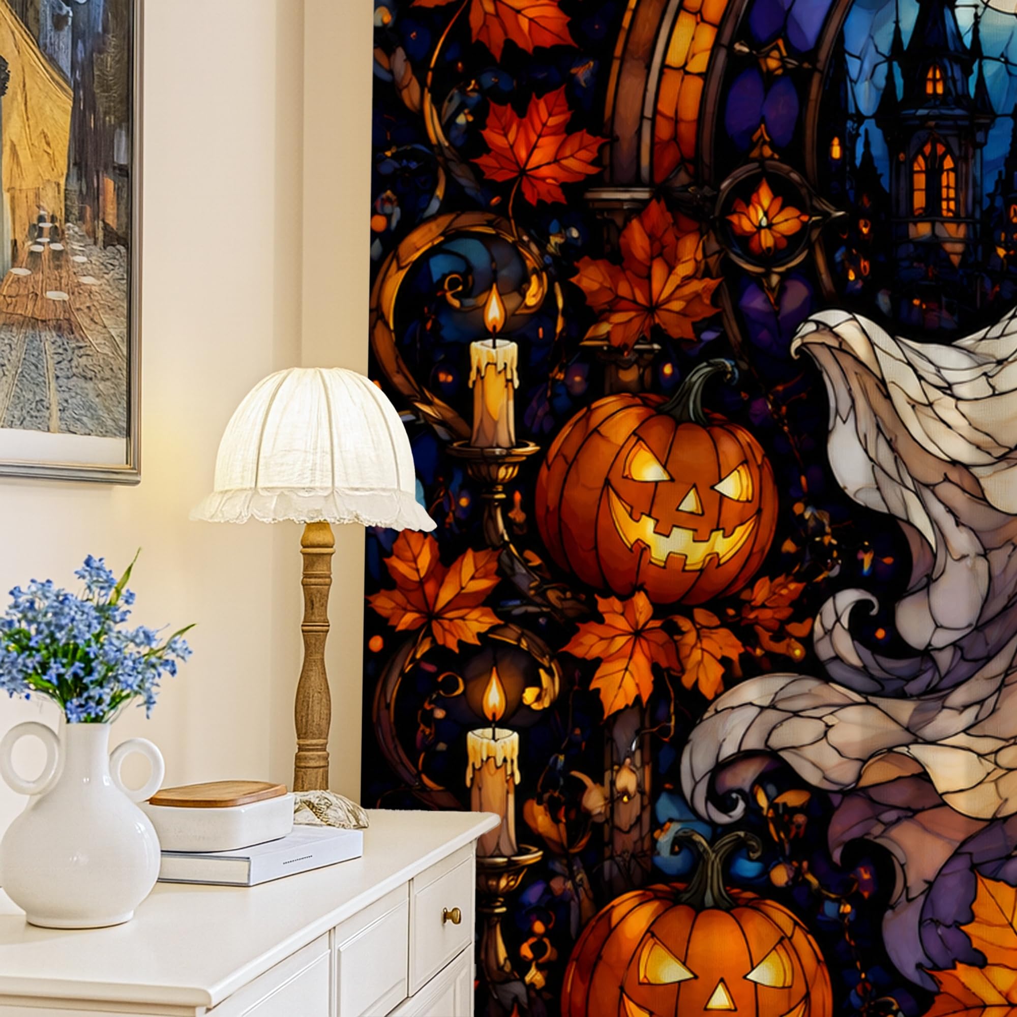 Rideaux occultants fantômes pour salon et appartement ambiance cocooning