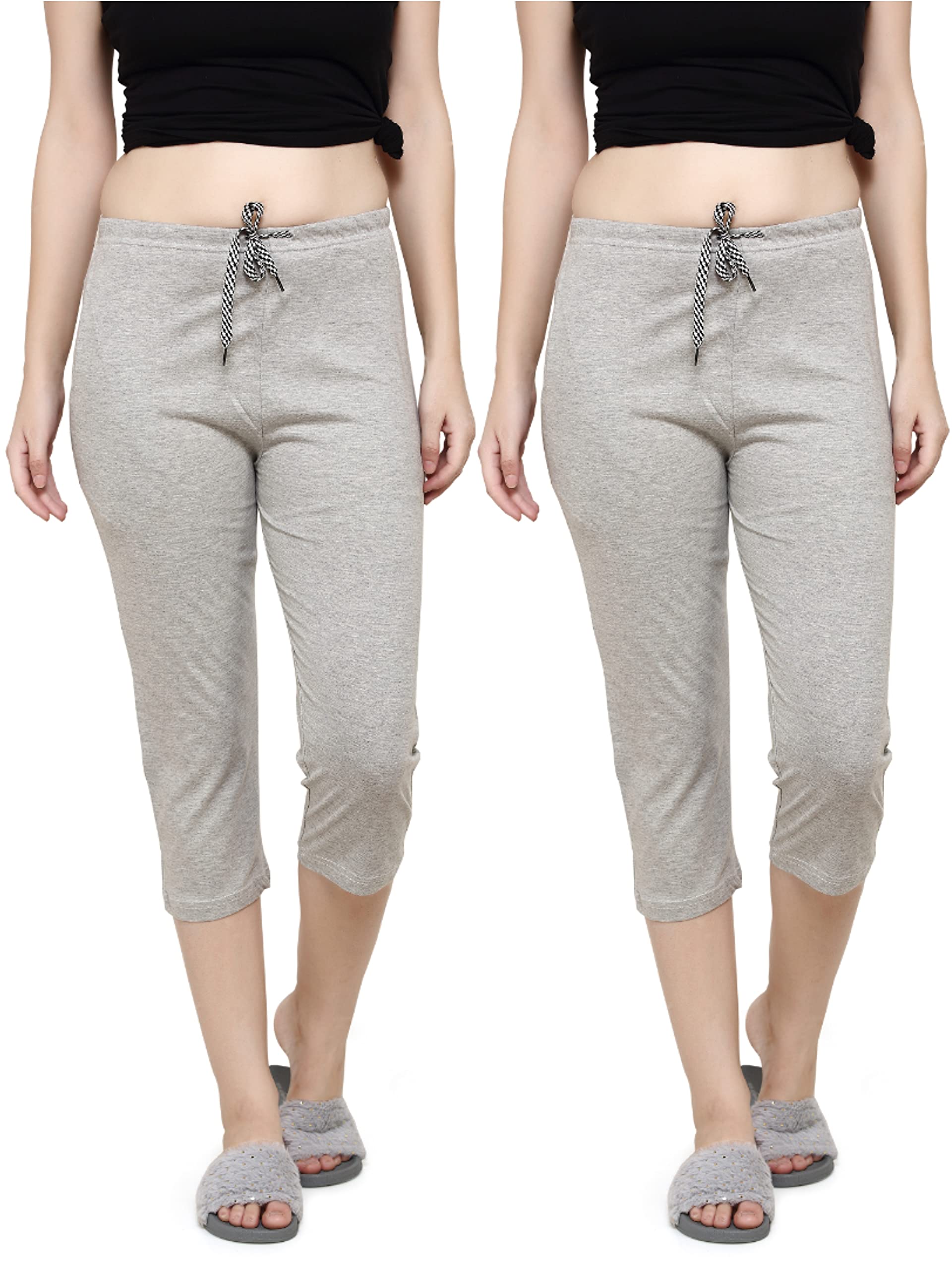 Women's Viscose Liva Printed Pajama, (Pack of 2 Combo) Our Most Comfortable, Super Soft, Loungewear, Nightwear, Pyjama, PJ (Colour Options Available, Size S to 2XL)-image-13