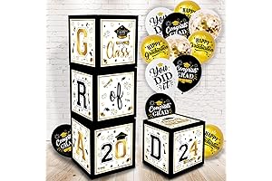 2024 Graduation Decorations: Black and Gold Festivities to Commemorate Academic Milestones