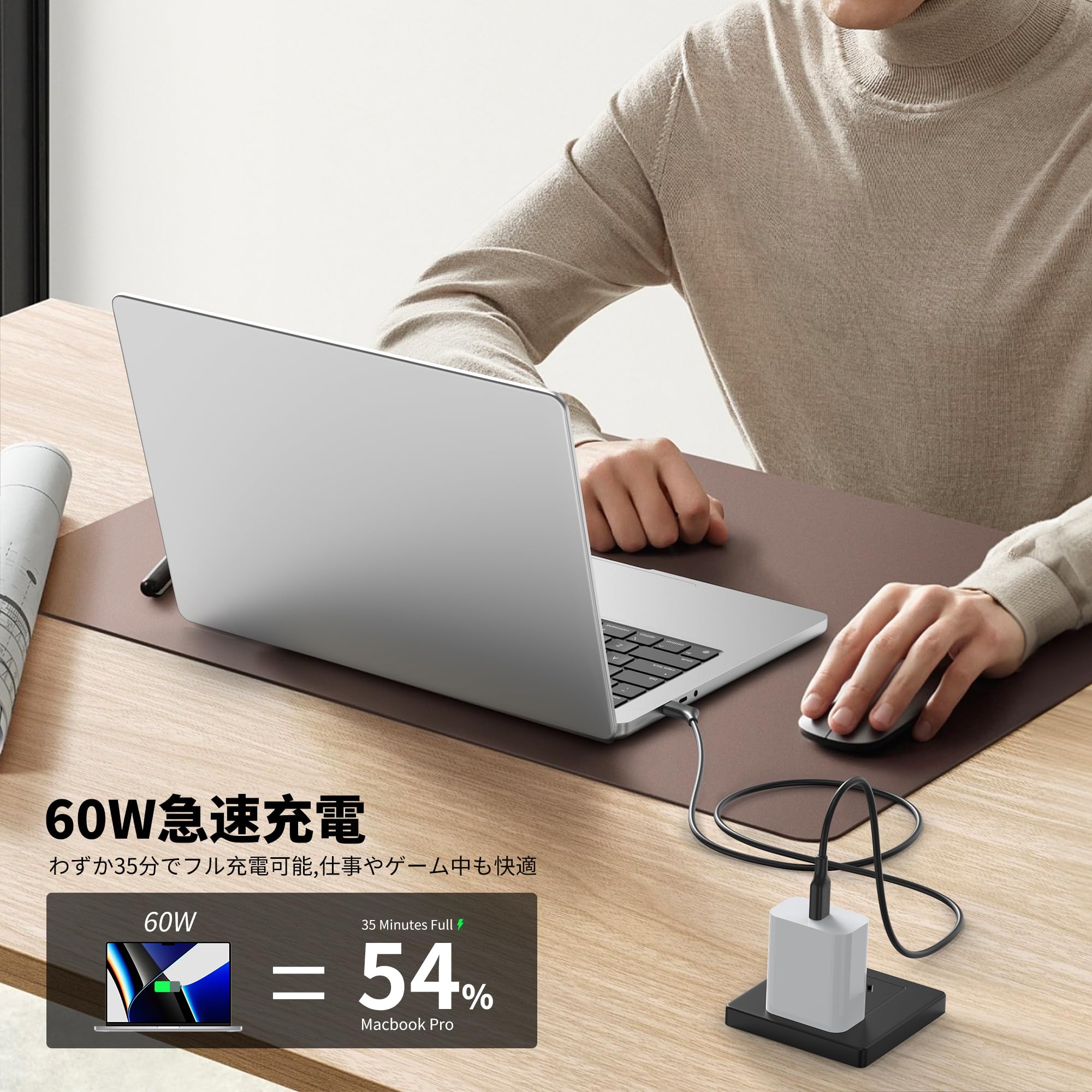 Amazon.co.jp: ARグラス用 USB-C to USB-C ケーブル 1.2m (3.9ft