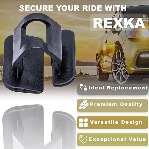 Miniatura 4 de Rexka 15 clips de retención de aislamiento de capó para Volvo 9182822 C30, C70, S40, S60, S60 Cross Country, S70, S80, S90, V50, V60, V60 Cross