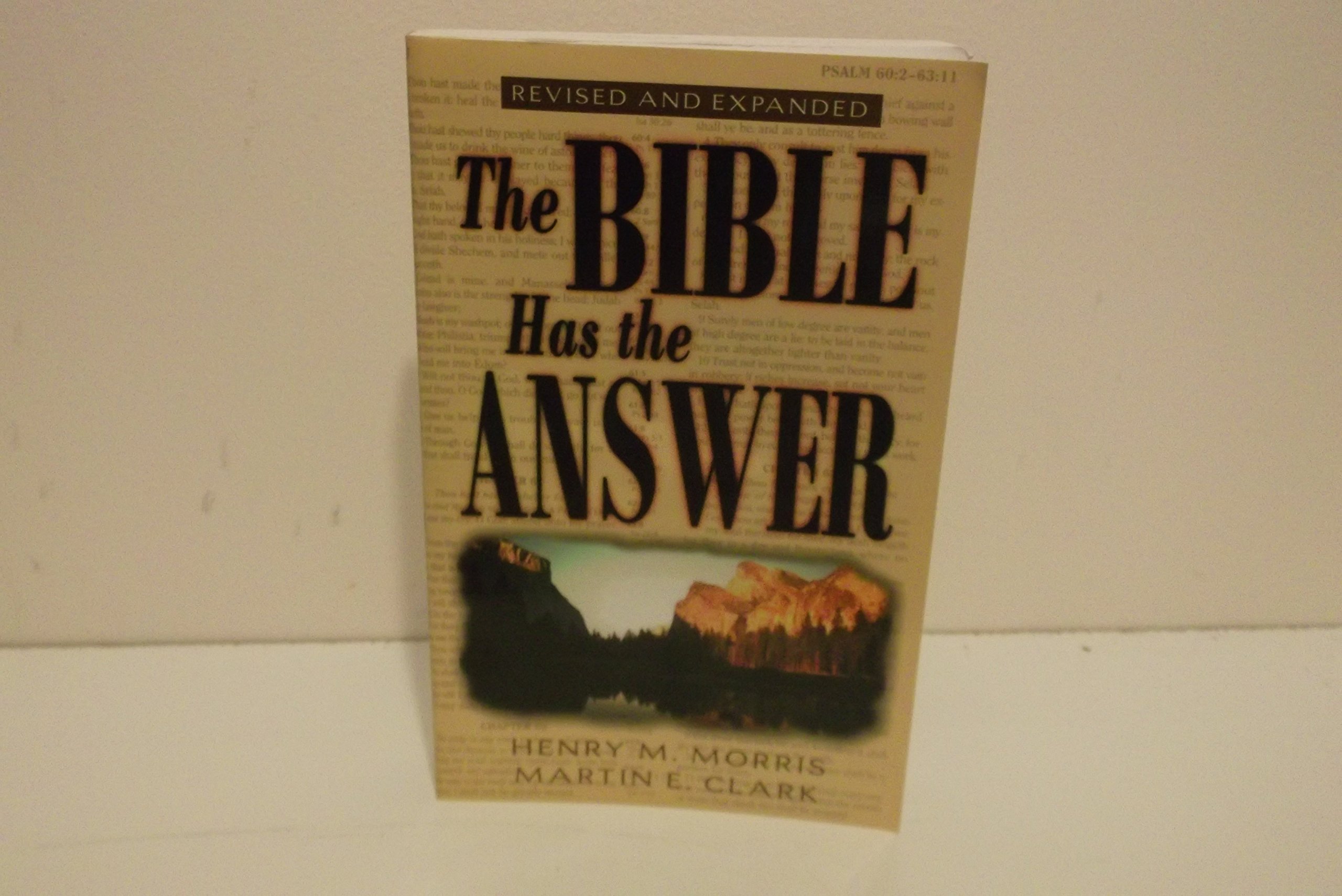 The Bible Has the Answer
