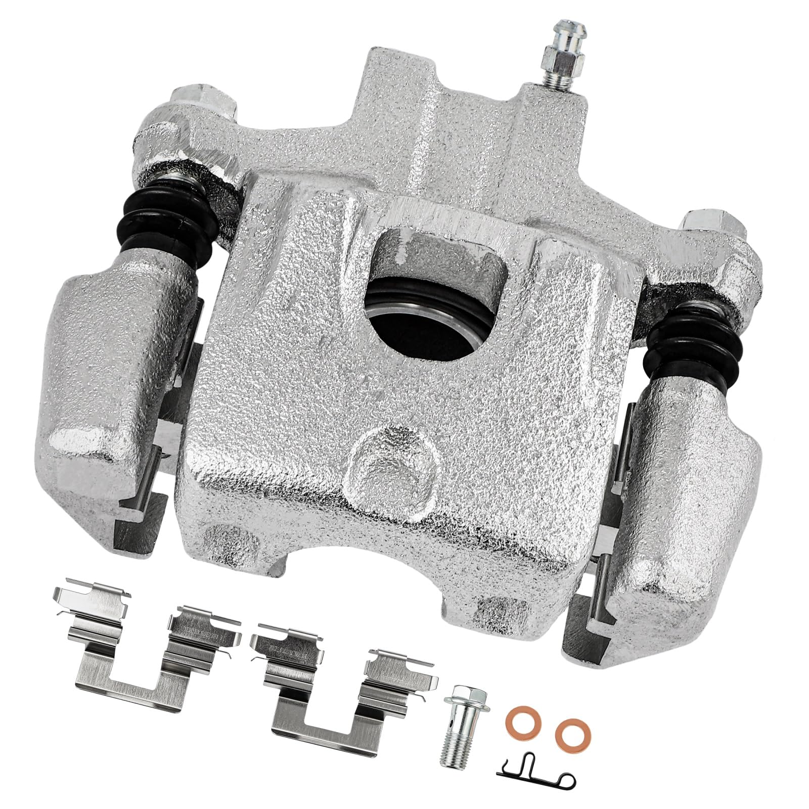 cciyu Rear Right Disc Brake Caliper Assembly w/Bracket 19B2696