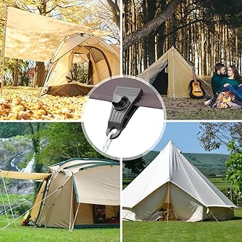 Amazon | ロック付き防水シートクリップ-ロック付きポータブル