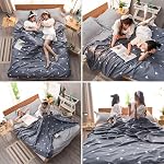 TRIWONDER Sleeping Bag Liner Cotton Camping Sheet Feuille de voyage Sac de couchage léger Sac pour le camping Traveling Backpacking