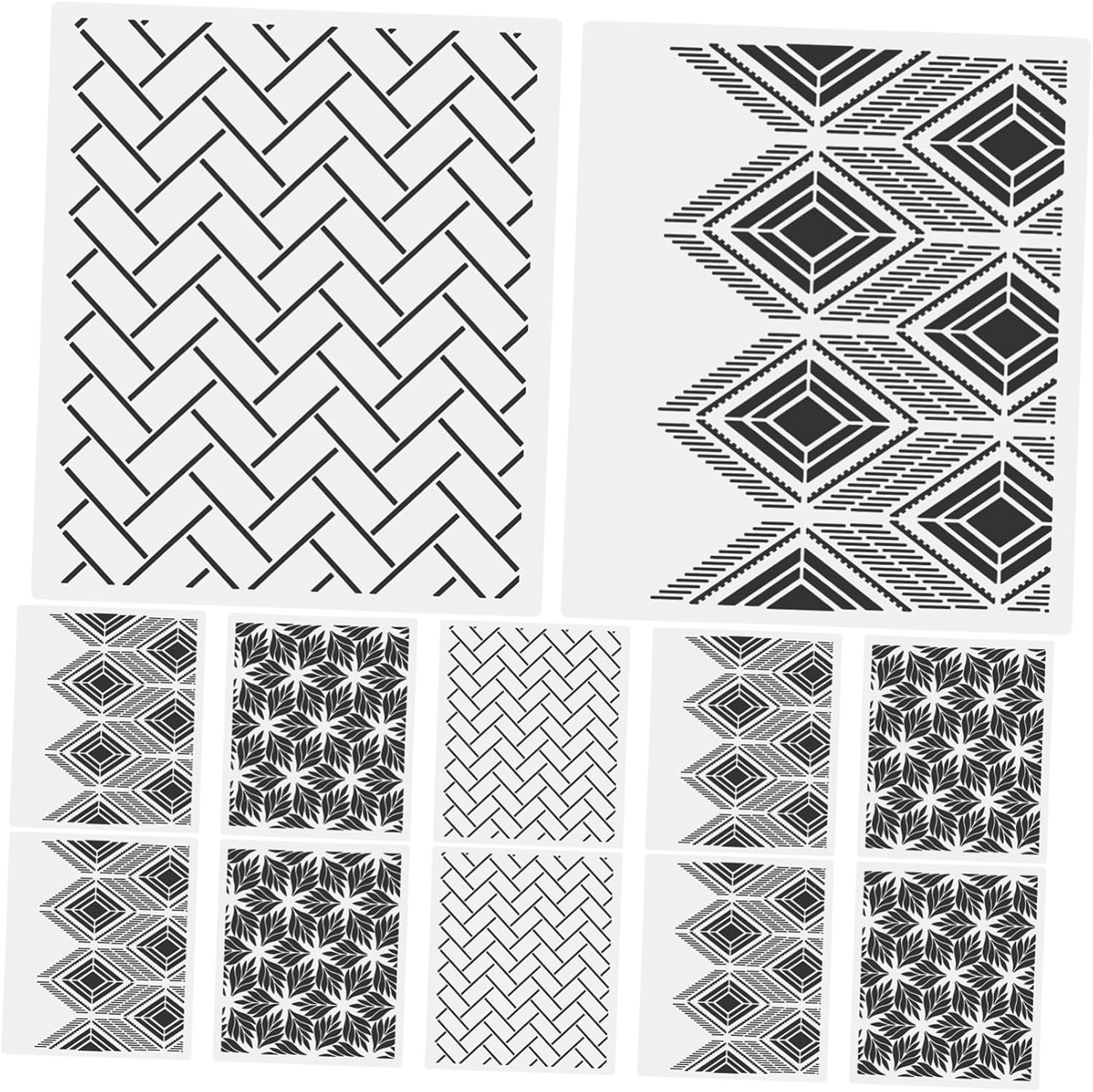 Cake Decorations 12pcs Ears of Wheat Template Set Cake