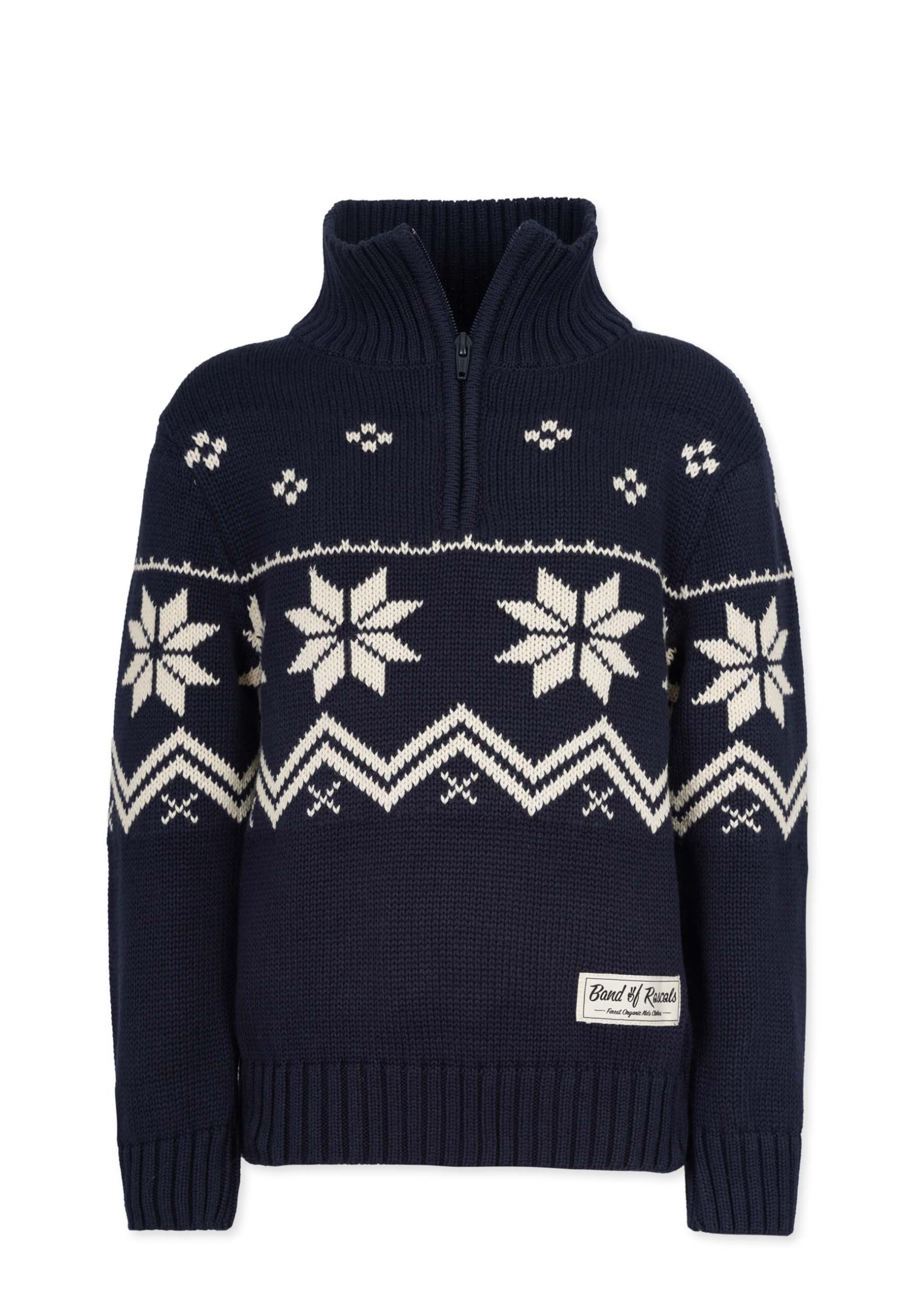 Band of Rascals Kinder Strickpullover Norway III aus Bio-Baumwolle