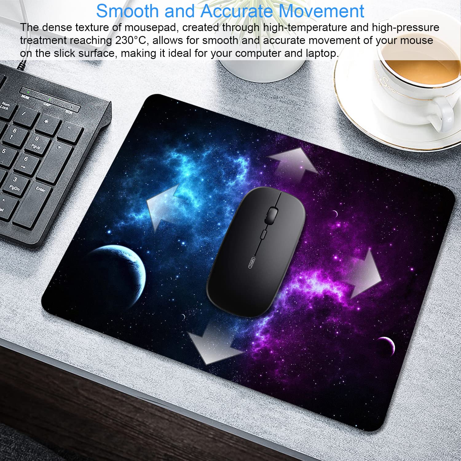 Galaxy Mouse Pad 9.5x7.9 inch - Image 3