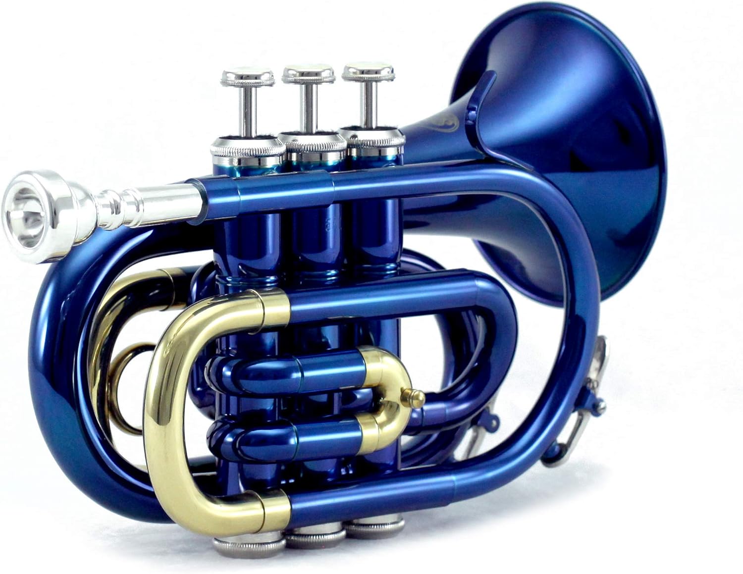 SKY Pocket Trumpet (SKYPTR101-BL1) : Musical Instruments