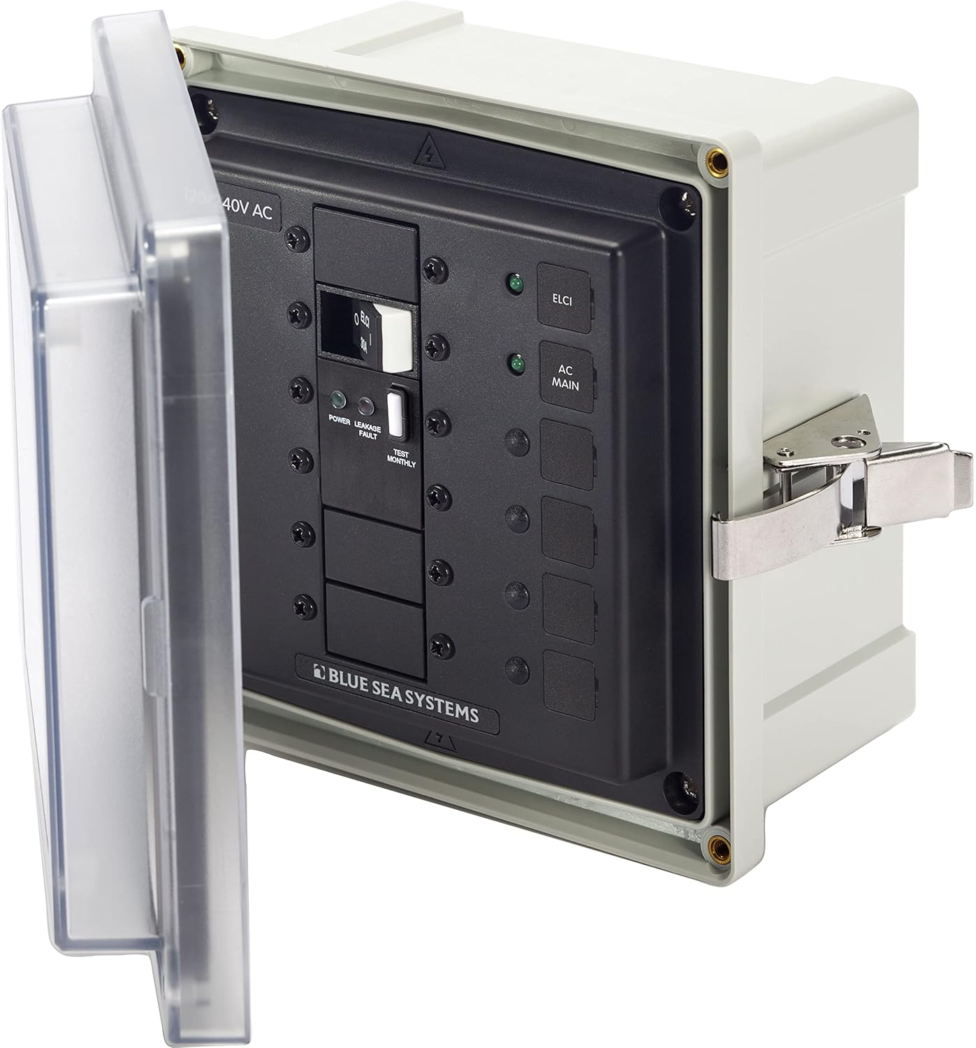 Blue Sea - 3120B-BSS - Enclosure SMS Panel 240VAC ElCI 50A - (Pack of 1)