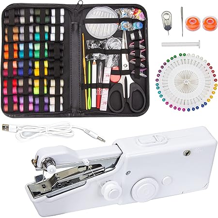 Blizzow Handheld Sewing Machine, Mini Portable Sewing