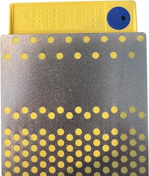 Diamond Machining Technology (DMT) WM8CX DuoSharp Double-Sided Diamond Sharpening Stone Bench, Coarse/Extra-Coarse, 8 Inch