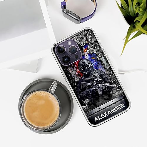 Miniatura 10 de CASEZILY Funda personalizada para teléfono con estampado de vacas y animales para mujeres y niñas, compatible con iPhone 15, 14, 13, 12, 11, X, Xs,